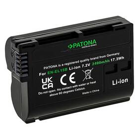 Baterie PATONA pro Nikon EN-EL15 2400mAh Li-Ion Premium černá

