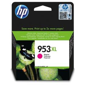 Inkoustová náplň HP 953XL 1 600 stran purpurová

