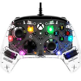 Gamepad HyperX Clutch Gladiate RGB Gaming Controller černý/průhledný

