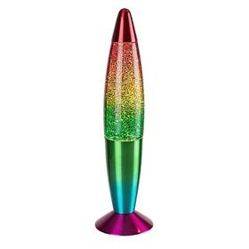 Stolní lampička Rabalux GLITTER RAINBOW2 růžová

