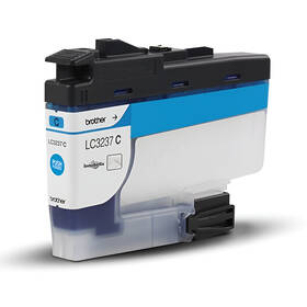 Inkoustová náplň Brother LC-3237C, 1500 stran azurová

