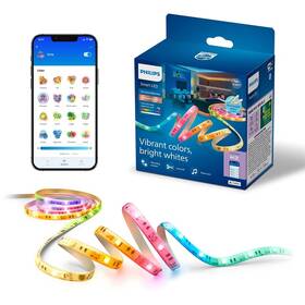 LED pásek Philips Smart LED RGBICWW strip 3m Type-C EU bílý

