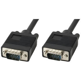 Kabel AQ VGA (15pin) s konektory VGA M / VGA M, 5 m 

