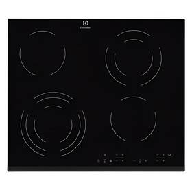 Sklokeramická varná deska Electrolux EHF6343FOK černá/sklo

