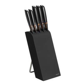 Sada kuchyňských nožů Fiskars 5 ks + blok 

