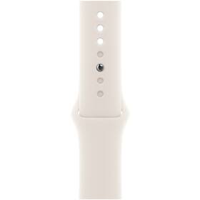 Řemínek Apple 40mm hvězdně bílý sportovní řemínek - S/M 

