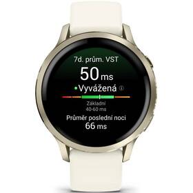 Chytré hodinky Garmin Venu 4 - 41 mm zlatá barva
