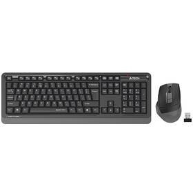 Klávesnice s myší A4Tech FGS1035Q šedá

