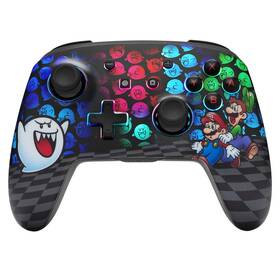 Gamepad PowerA Enhanced - Nintendo Switch Lumectra Ghost - Peek-a-Boo černý

