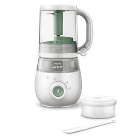 Parní vařič + mixér Philips SCF885/01 bílá barva
