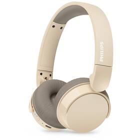 Sluchátka Philips TAH3209BG béžová barva
