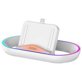 Dokovací stanice iPega P5P02 RGB pro Playstation Portal Remote Player bílá


