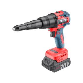 Pistole nýtovací Extol Premium 8891868 (s baterií) 

