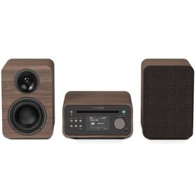 Mikrosystém Pure Classic Stereo Mini černý/hnědý

