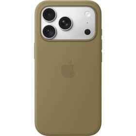 Kryt na mobil Apple iPhone 18 Pro Silicone Case s MagSafe olivový 

