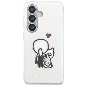 Kryt na mobil Karl Lagerfeld IML K&CH Back Logo Magnetic na Samsung Galaxy S26 průhledný

