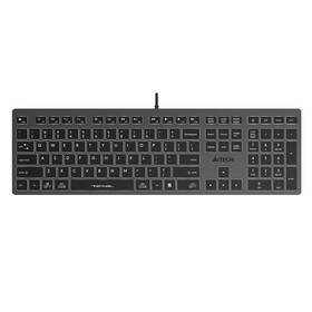 Klávesnice A4Tech FX60 White, CZ šedá

