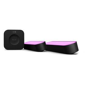 Stolní svítidlo Philips Play light bar, White and Color Ambiance (2 ks) + Bridge Kit Pro černé

