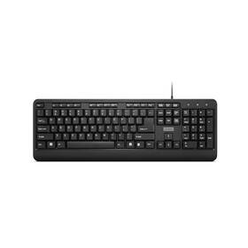 Klávesnice Lenovo 160 Wired, US layout černá

