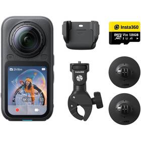 Outdoorová kamera Insta360 X6 Motorcycle Bundle černá


