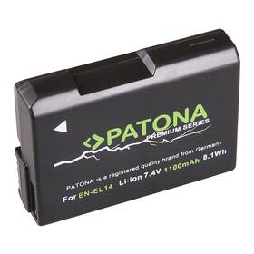 Baterie PATONA pro Nikon EN-EL14 1100mAh Li-Ion Premium 

