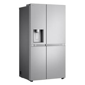 Americká lednice LG GSLE91MBAC stříbrná barva
