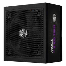 Zdroj Cooler Master MWE Gold V3 750W, 80+ Gold, modular, ATX 3.1 černý

