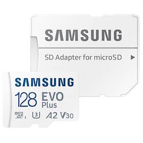 Paměťová karta Samsung 128GB UHS-I U3 (130R/30W) + SD adaptér 

