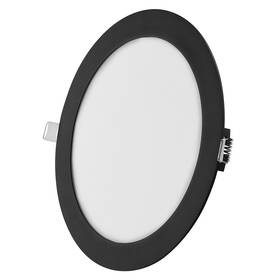 Vestavné svítidlo EMOS Nexxo, kruh, 18W, CCT černé

