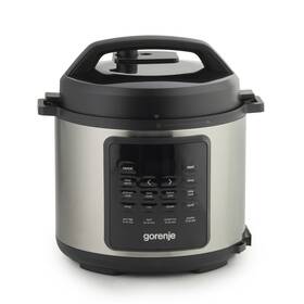 Multifunkční hrnec Gorenje GMC6SBK stříbrný

