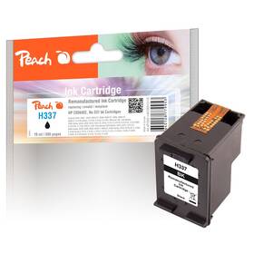 Inkoustová náplň Peach HP 337, 595 stran černá

