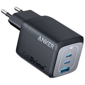 Nabíječka do sítě Anker 2x USB-C, 1x USB-A, 67 W, GaN černá

