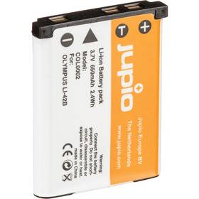 Baterie Jupio Li-40B/Li-42B 650 mAh (Olympus) bílá


