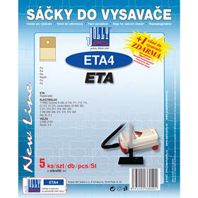 Sáčky do vysavače Jolly ETA 4 (5 ks) 

