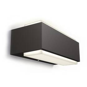 Nástěnné svítidlo Philips Stratosphere, 2700 K antracitové

