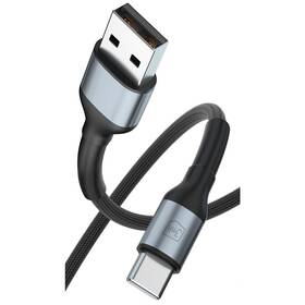 Kabel 3mk Hyper N-SERIES USB/USB-C, 18W, 2m černý


