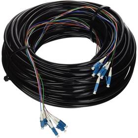 Kabel Ubiquiti Optický FC-SM-100, Single Mode, 30m černý

