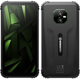 Mobilní telefon myPhone Hammer Ranger 6 GB / 128 GB černý/zelený

