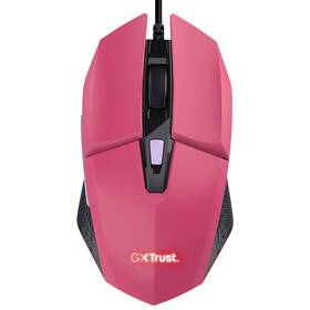 Myš Trust GXT 109 Felox růžová barva
