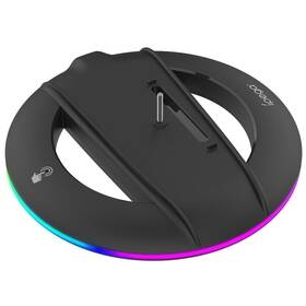 Stojan iPega P5S025S vertikální s RGB pro PS5 Slim černý

