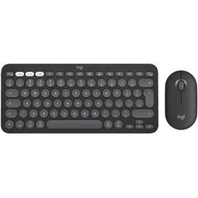 Klávesnice s myší Logitech Pebble 2 Combo for Mac, US INT'L grafitová

