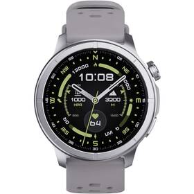 Chytré hodinky ARMODD Roundz 7 GPS AI stříbrné

