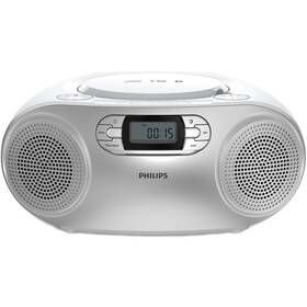 Radiopřijímač s CD Philips TAZ2000S stříbrný

