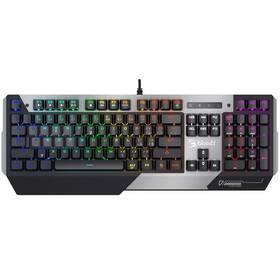 Klávesnice A4Tech Bloody LIGHT STRIKE B865N RNBW, CZ/SK layout černá

