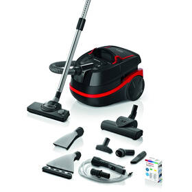 Víceúčelový vysavač Bosch BWD421POW červený


