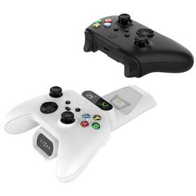 Dokovací stanice FIXED pro dva bezdrátové ovladače Xbox Series S, X a One bílá

