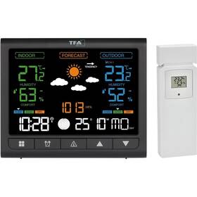 Meteorologická stanice TFA 35.1171.01 CONTRAST černá

