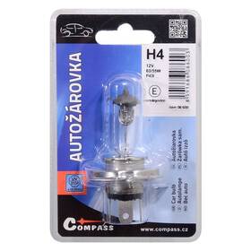 Autožárovka Compass 08600 12V H4  60/55W P43t  (1 ks) 

