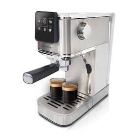 Pákový kávovar Rohnson R-98016 Hot & Cold stříbrný

