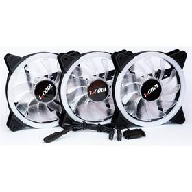 Ventilátor 1stCOOL AURA EVO1 ARGB průhledný


